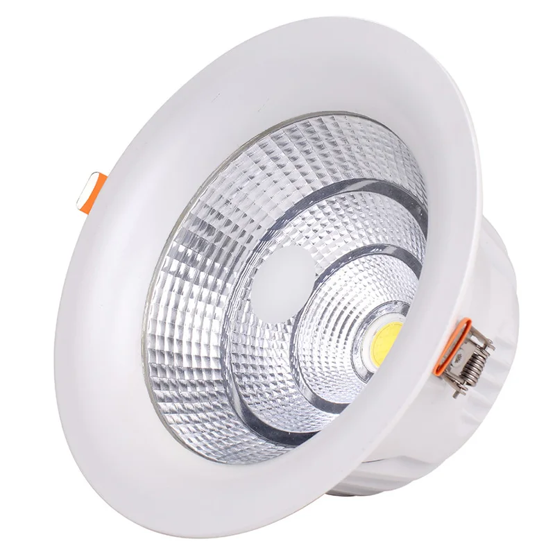 high quality full power COB down light 18 watt narrow beam for cabinet staircase commercial recessed led downlights