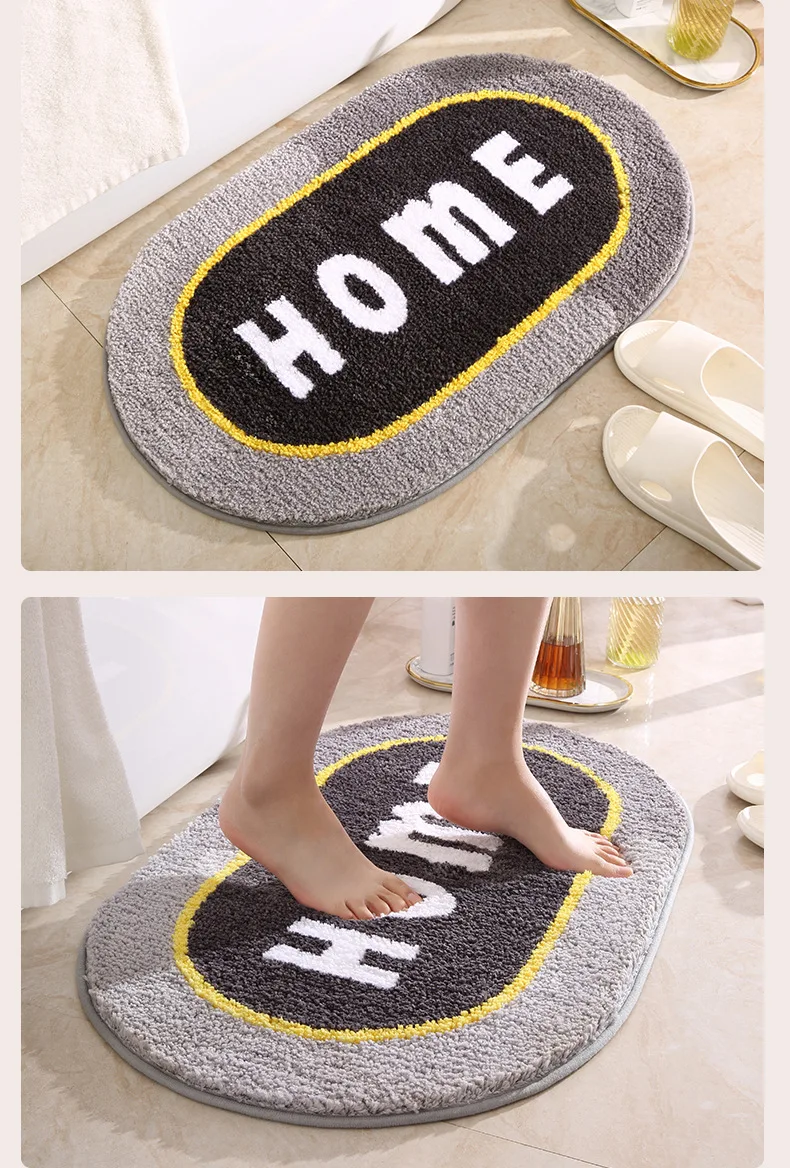  Best Selling Custom Environmental Protection Bath Mat Kitchen Living Room Floor Shower Tub Mat factory