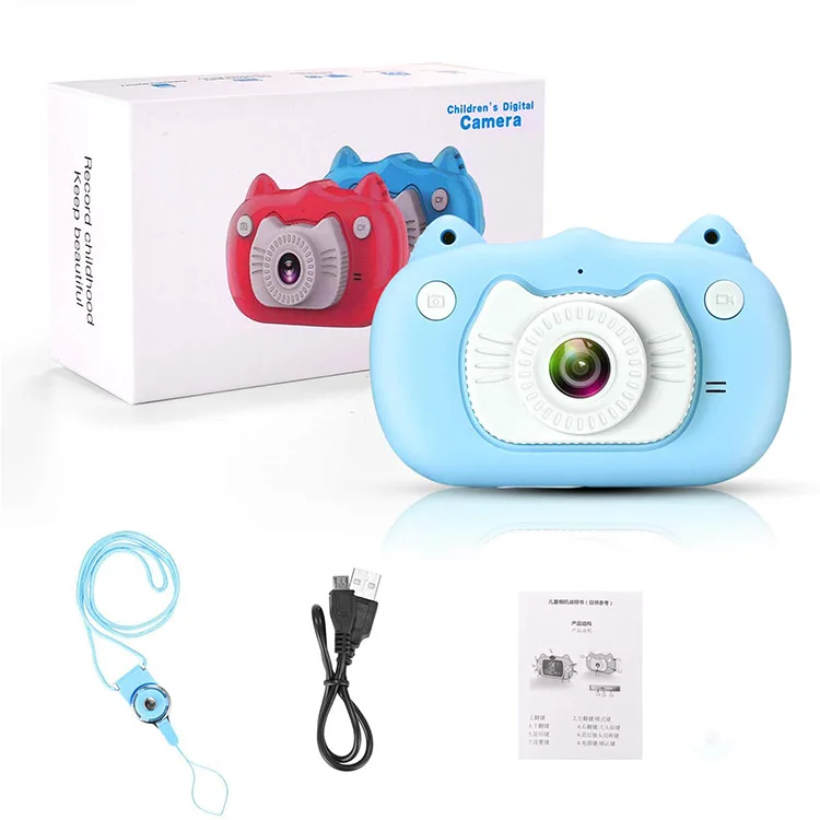 Модернизированная неповторимая цифровой фотокамеры для детей Цифровая камера HD 1080P видеомагнитофон 12MP видеорегистратор