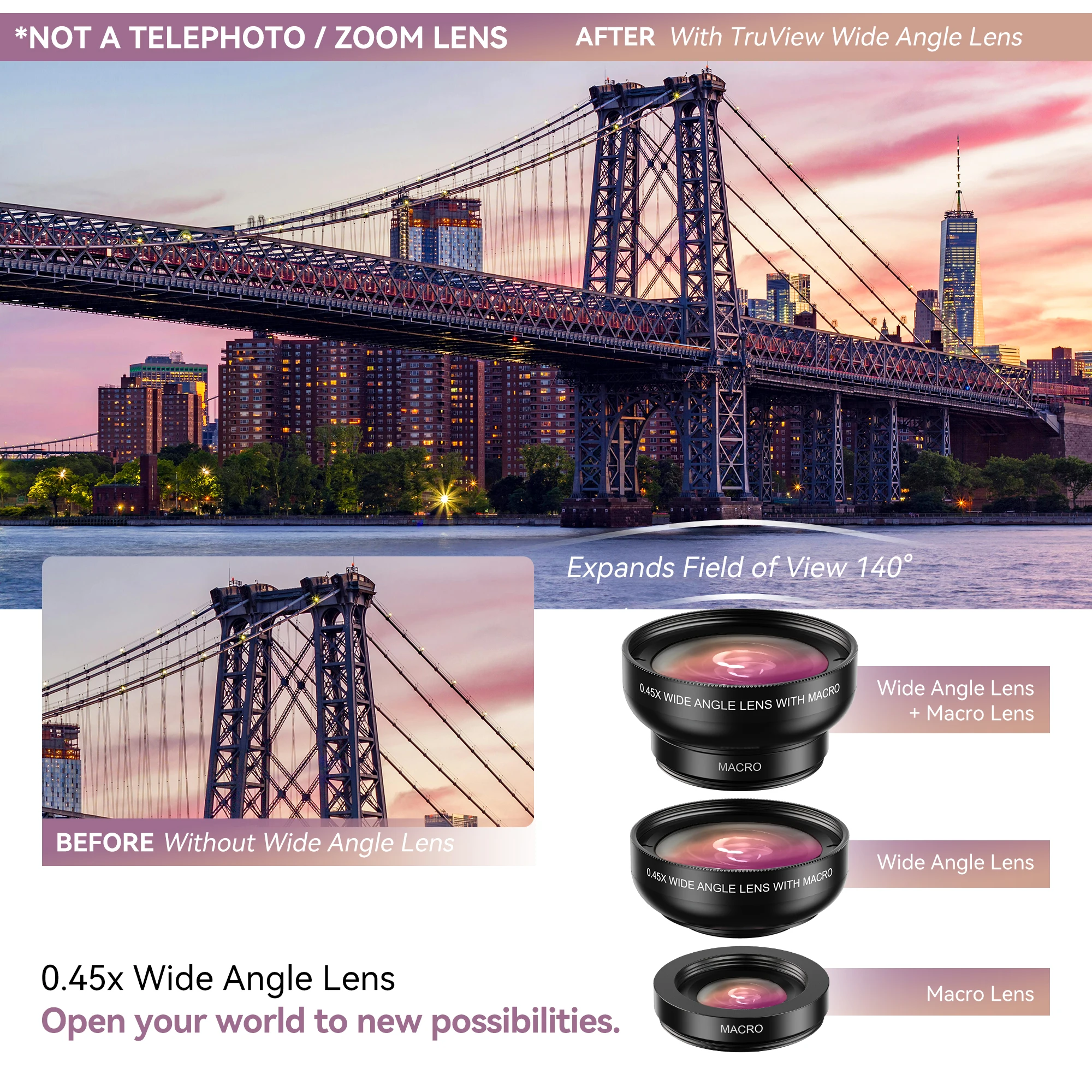 Phone Lens Telephoto Camera Telephoto On Iphone 11 Premium Quality