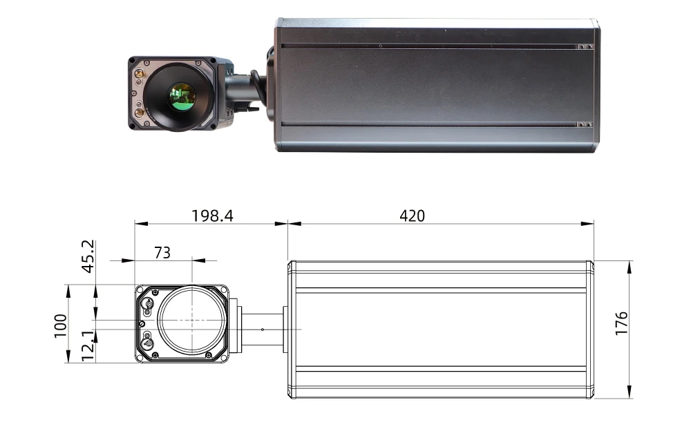 Integrated 30W RF CO2 Galvo Laser Marking Machine Non-Metal Materials Cutter Engraver DXF PLT BMP AI DWG for Wood Wood