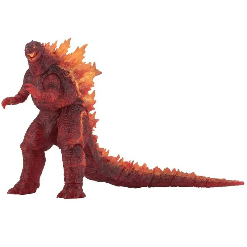 godzilla toy fire