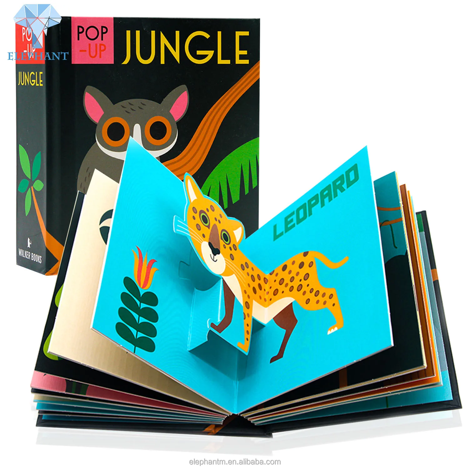 Custom Cute Children Activity Colouring Book For Kids Printing Baby