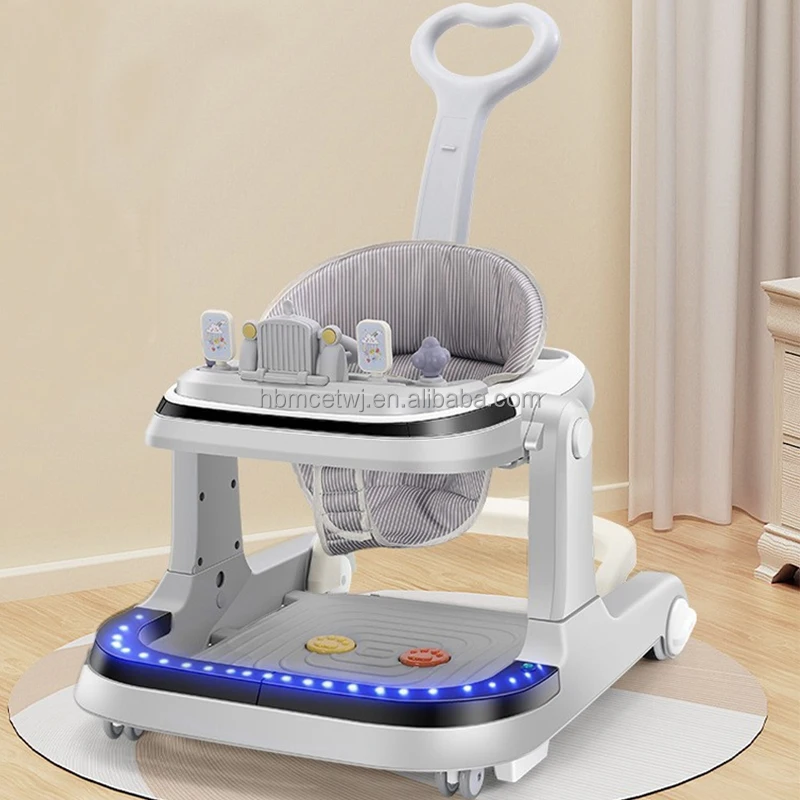 Height Adjustable Multi-functional Baby Electric Walker / Electric Baby Walker with Remote Control
