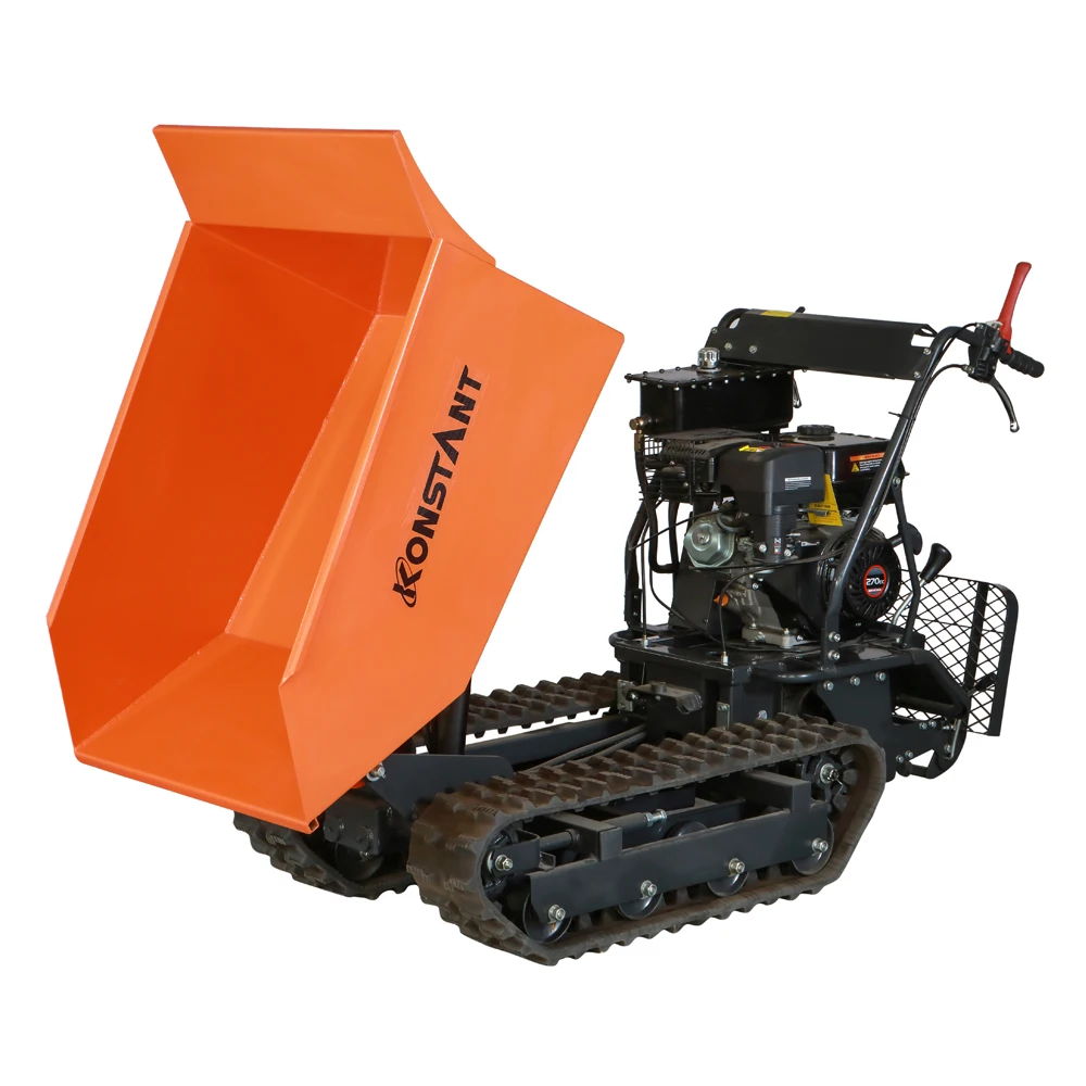 Mini Raupen Dumper CE Approved  Dumpy  Mini Track Crawler Dumper  Mini Tractors  Hydraulic Tipping  Parkside Dumper Buggy