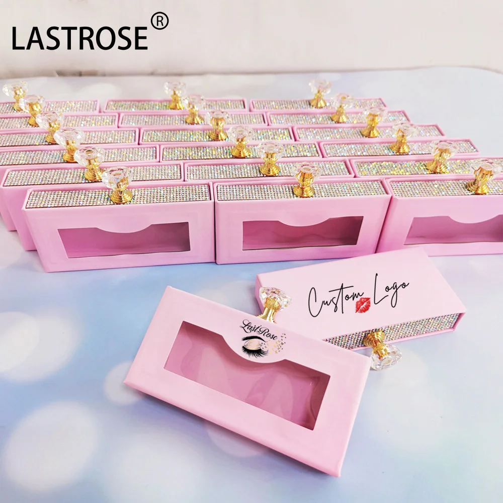 Full Strip Eyelashes Packaging Case Vendors Empty Lash Cases Lash Box ...