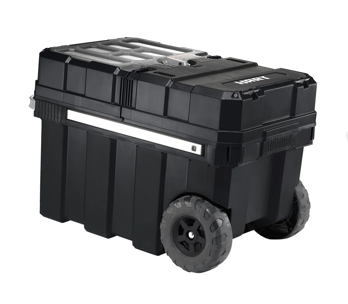 Plastic Rolling Store Tool Box Set Mobile Tool Chest Storage Organizer Portable Case