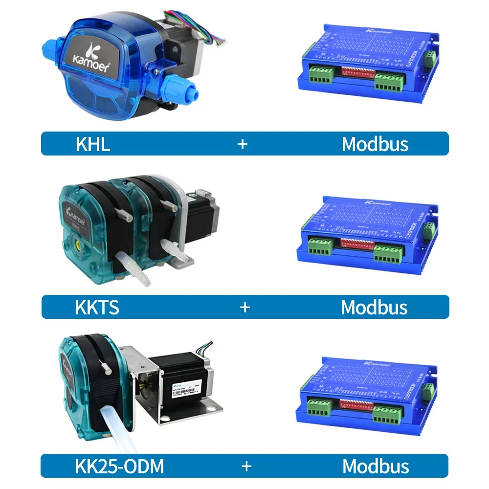 Kamoer Modbus RTU Programmable Stepper Motor Controller Driver for Peristaltic Pumps