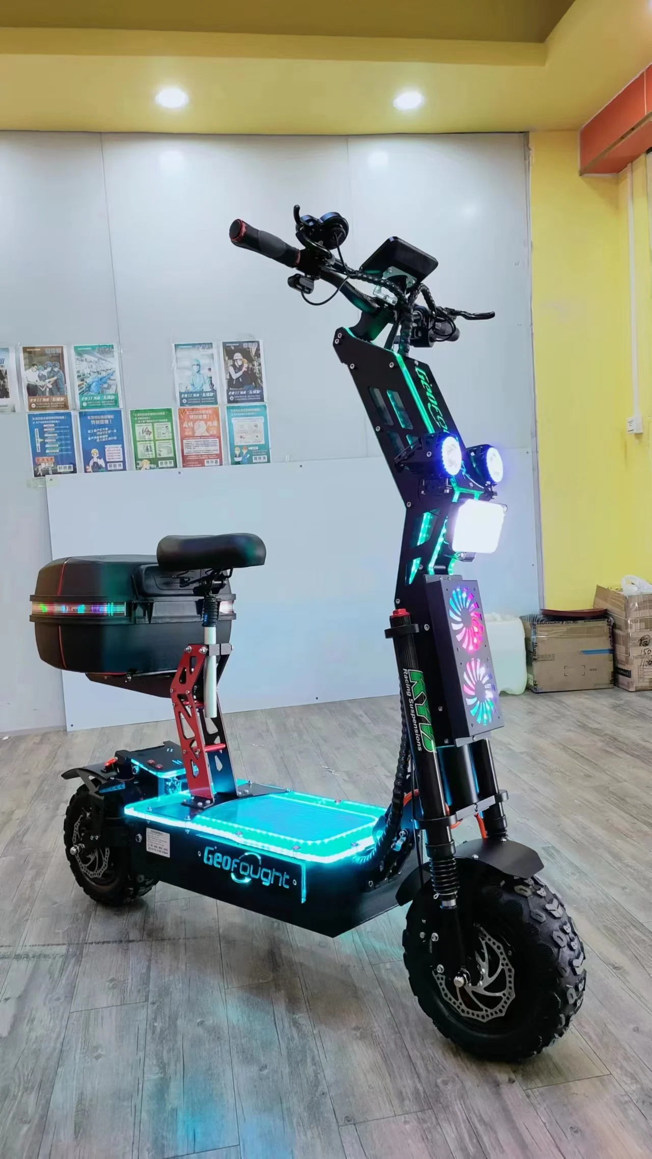 72v 84v Electric Scooter 10000w 15000w Jb Controller Hot Customised