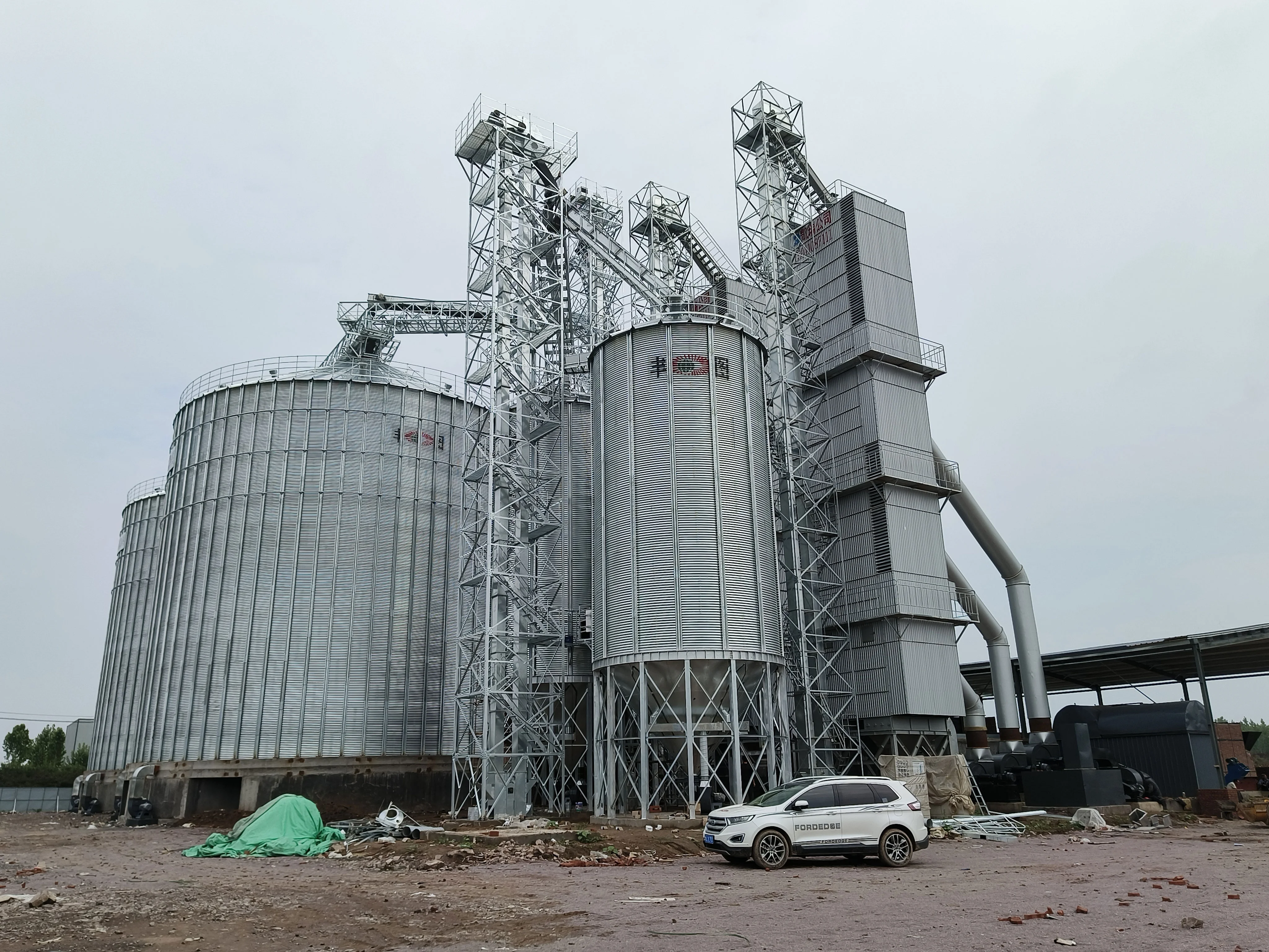 Small Rectangular Silo for Aeration Pad for Storage of Barite Beans Scale Corn and Grain-Competitive Prices