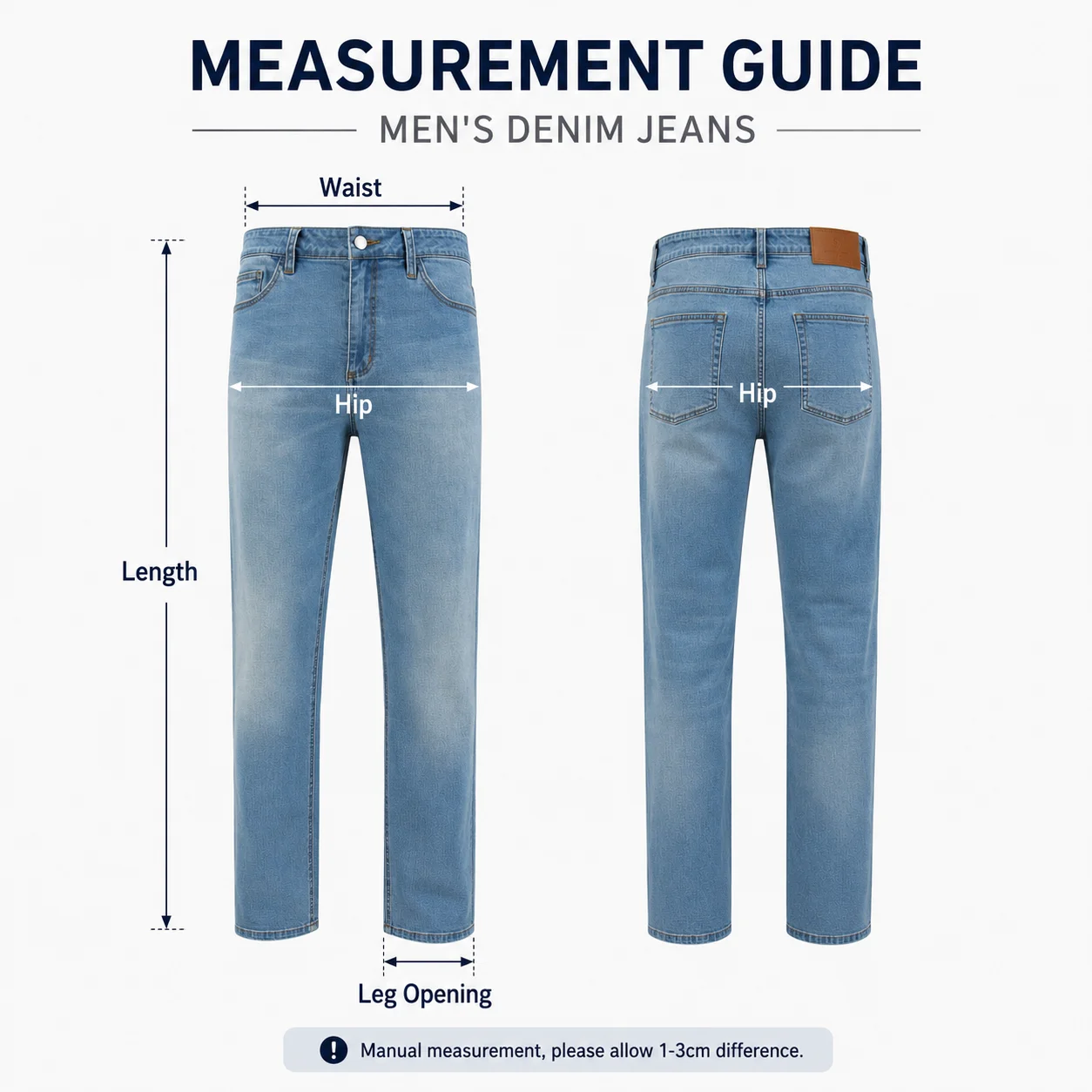 Size measurements