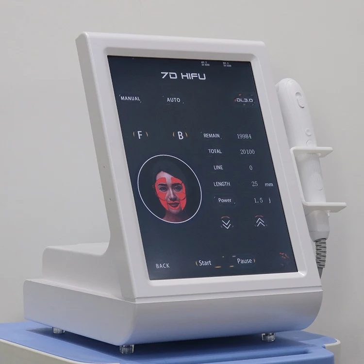 2023 Newest technology 7d Hifu Micro Handle High Intensity Focused Ultrasound Machine Hifu 7d Machine For Face Lifting