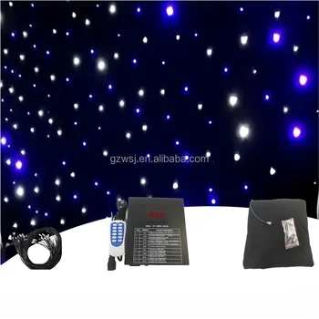 Professional stage Lighting STAGE BACKDROP LED Skystar Curtain LED Star Vision Curtain