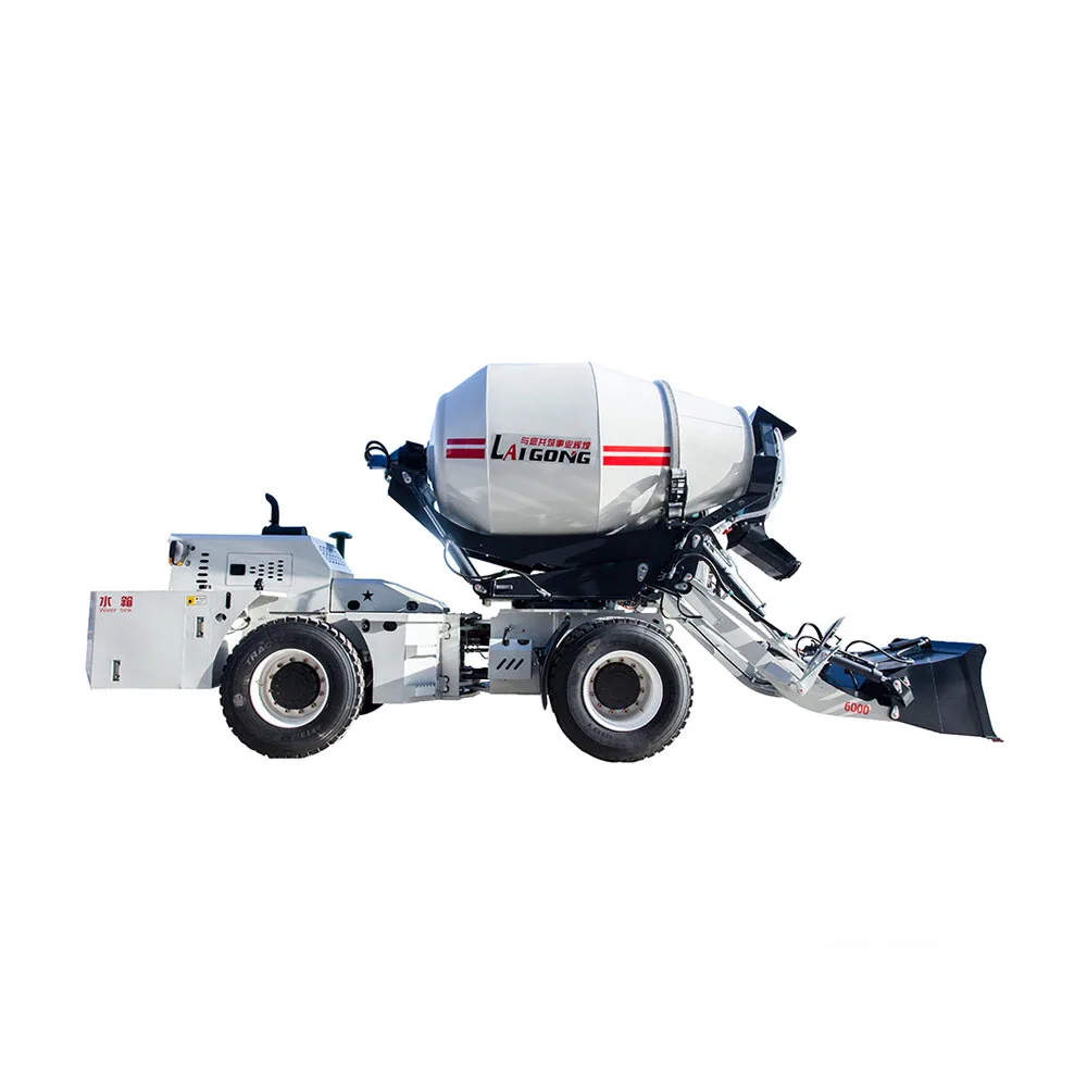 Laigong H30 Self Loading Concrete Drum Mixer Truck Cement Mixer 3cbm