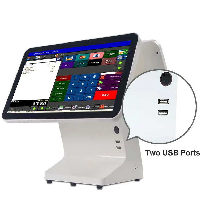Touch Screen Management Android Restaurant Pos System Billing Machine Pos System for Cafe Billing Machine for Small Business Bil