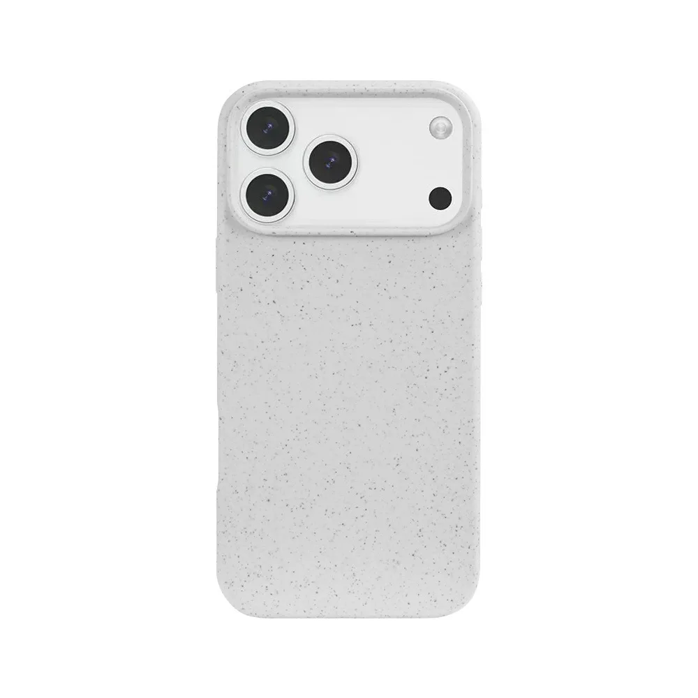 product laudtec eco friendly biodegradable wheat tpu case pure color phone cover custom logo for iphone 17 air 16 15 pro max sjk1106-9