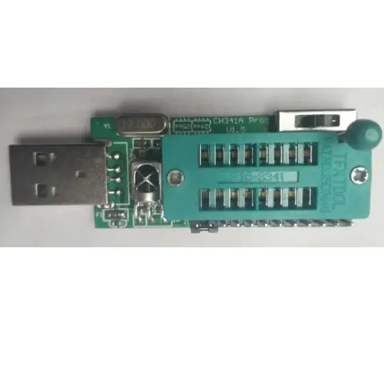 Programmatore CH341A V1.7 Con Conversione Livello 1,8V Per W25Q64FW W25Q128FW NUOVO