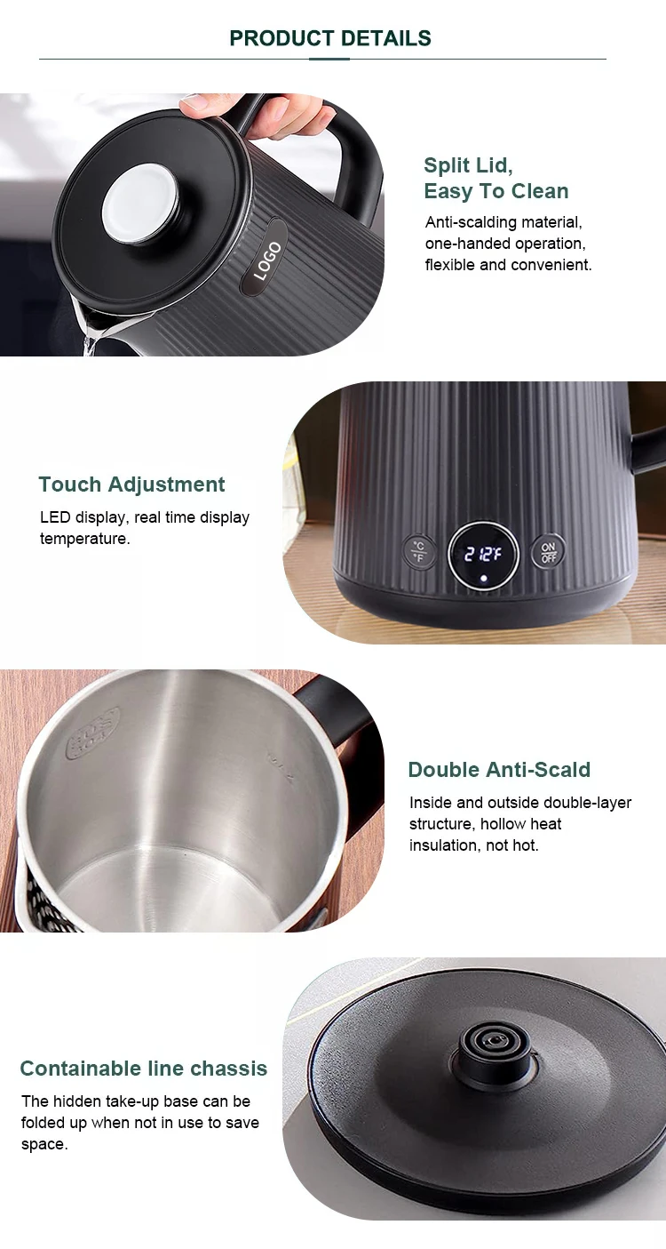 Wholesale Smart Electric Tea Pots For Boiling Water Hot Electric Kettle