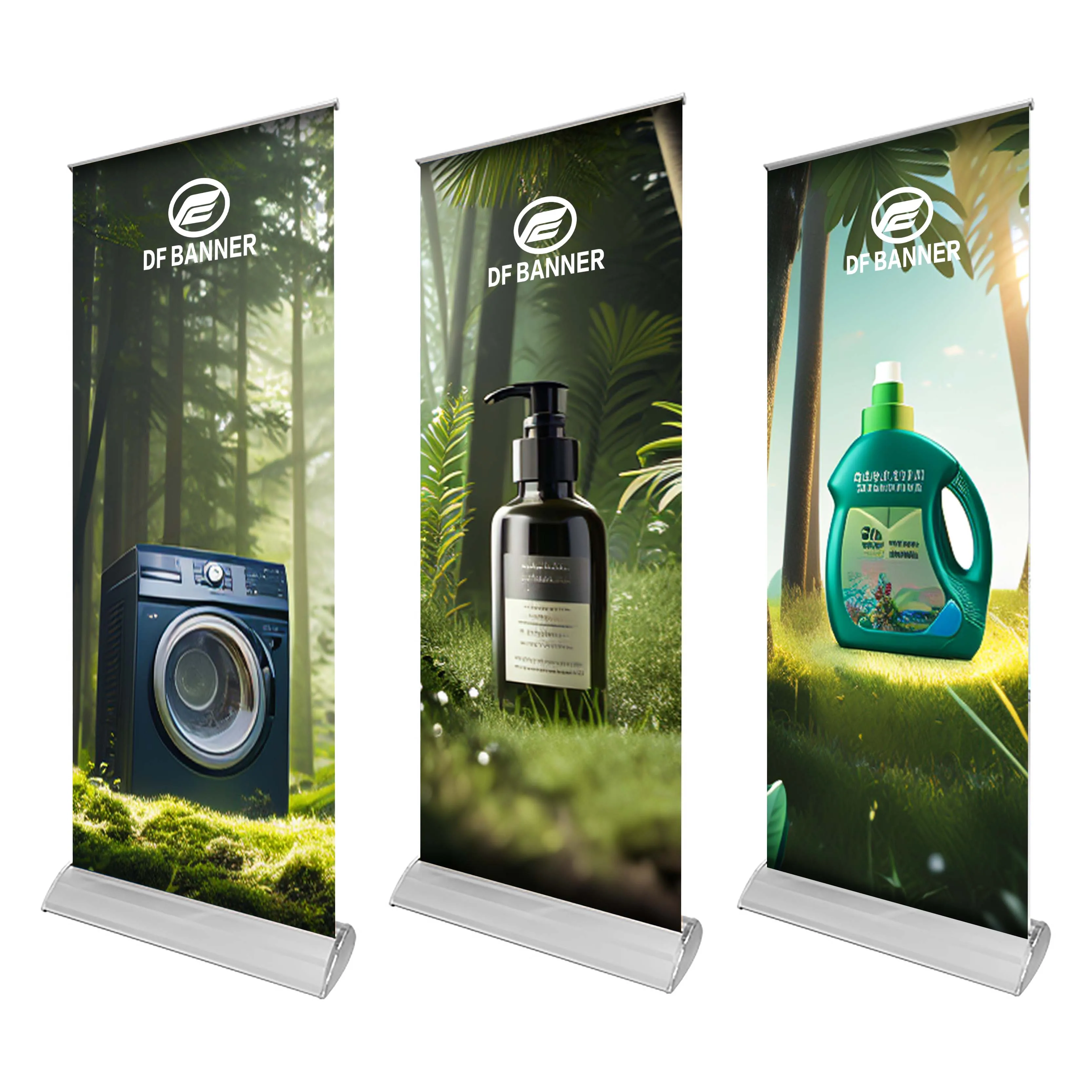 Economical Roll Up Display Rollup Advertising Banner Stand For ...