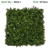 Boxwood White Flower Grass Wall Panel
