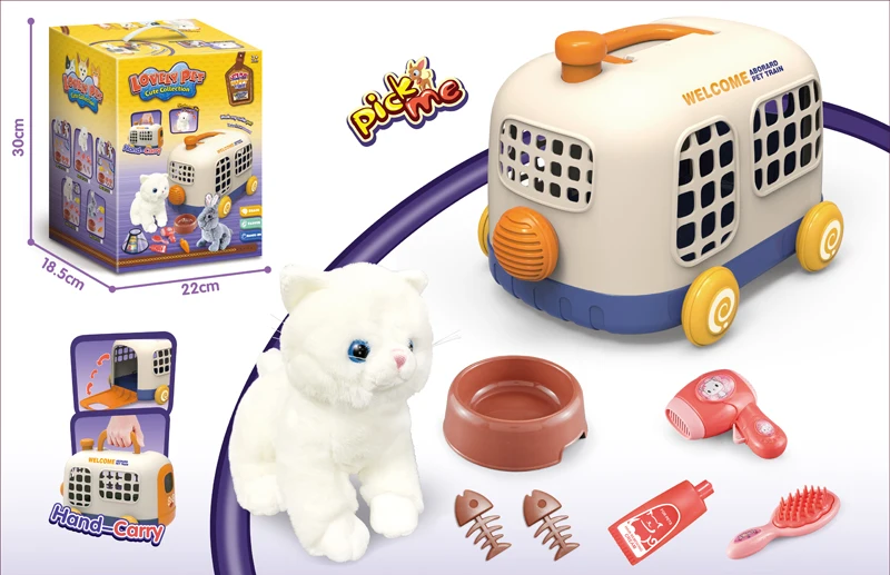Ветеринарный центр My Pet клетка для ухода за домашними животными игрушечный переносчик домашних животных игровой набор