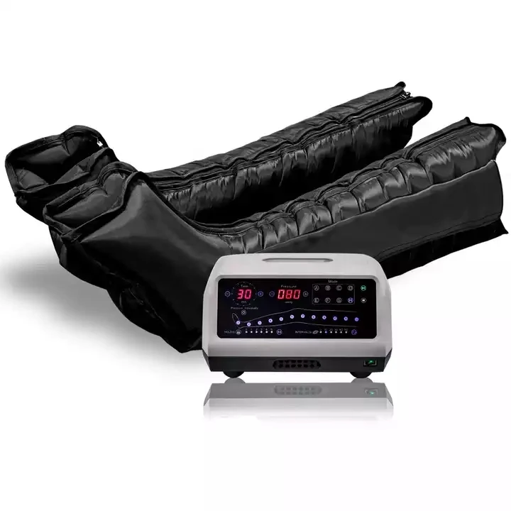 12-Chamber Air Compression Leg Therapy Massager  Enhanced Circulation and Rapid Muscle Recovery for Sports Man