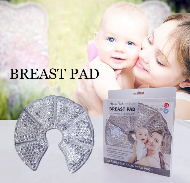 1Pcs Breast Therapy Gel Pads, Breastfeeding Hot Cold Gel Pads