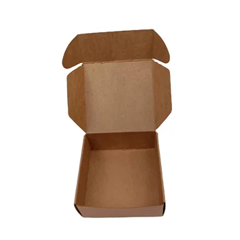 Customized Recyclable Brown Kraft Paper Box Packaging Gift Boxes