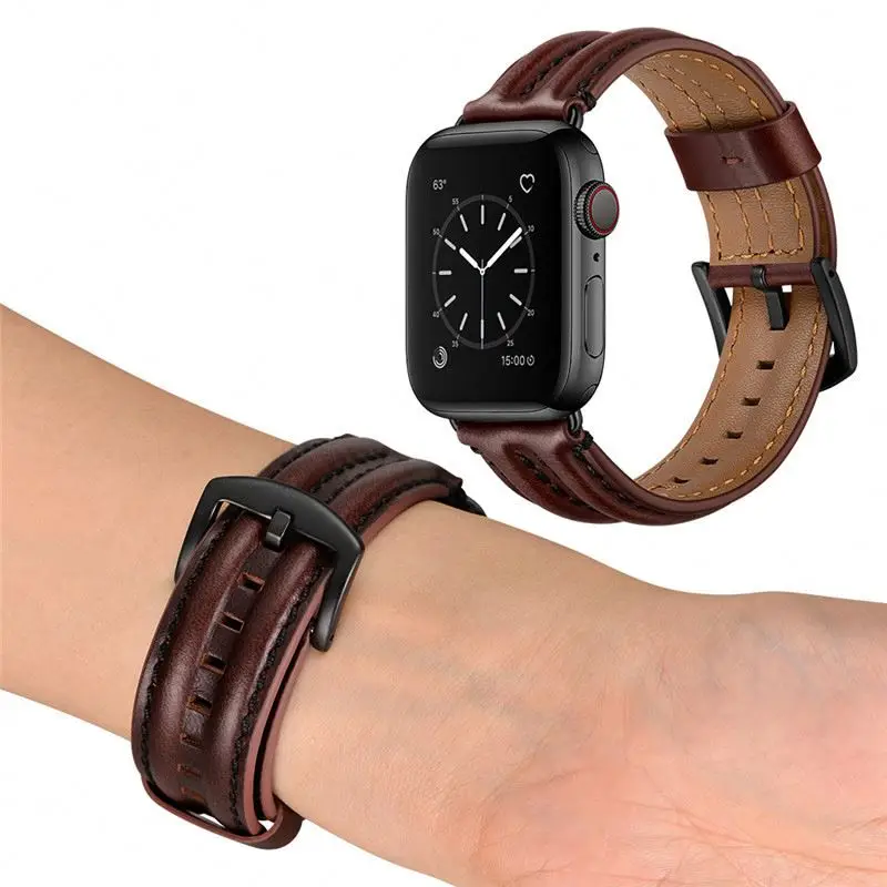 Correa De Cuero Amazon Para Apple Watch,Banda De 44mm,Traders - Buy Correa  De Cuero Para Apple Watch Banda 44mm,Caliente En Amazon Correa De Cuero  Para Apple Watch Banda 44mm,Correa De Cuero Para
