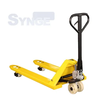 SYNGE High Lift Hydraulic Hand Pallet Truck Mini 2.5ton 3ton 5ton Manual Forklifts for Sale