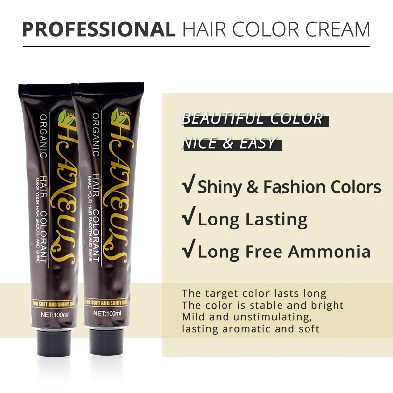 Органическая формула оптом, профессиональная стойкая натуральная Перманентная краска для волос nutrтеплое ультра-цвет для салона красоты