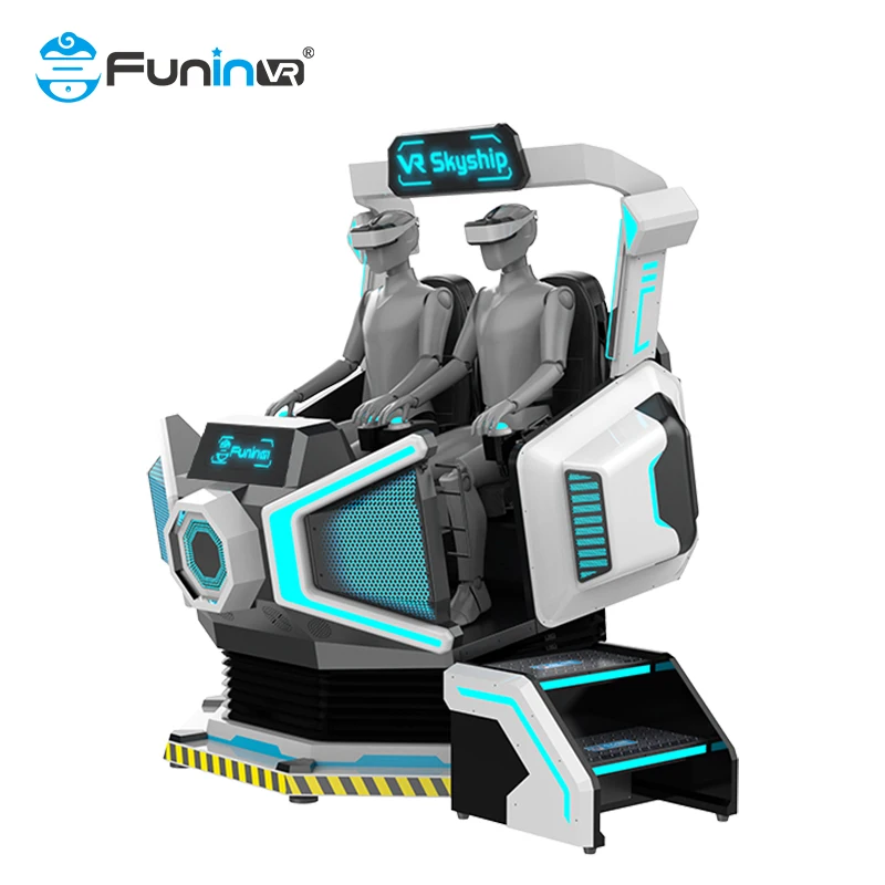 Entertainment Machines 360 Vr UFO Rotation Seats Vr Gaming Set Roller Coaster 9D Vr Cinema Chair
