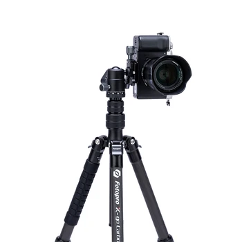 Double Extension Lightweight Tripod Outdoor Travel Photography Professional Carbon Fiber Tripod Camera Video Tripod detail image