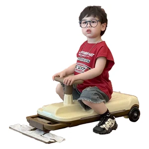 New Children's Electric Go-Kart Anti-Rollover Explosion Mop Drift Car for Boys 2-7 Years Battery-Powered Perfect Gift for Kids