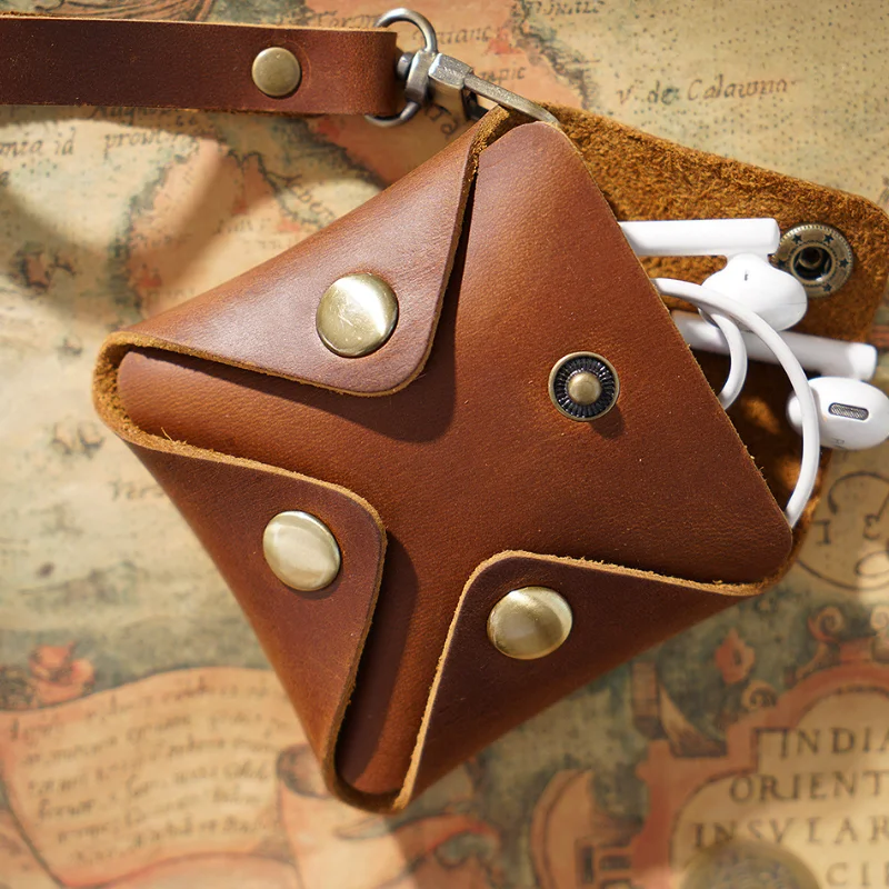 Cute Coin Purse Small Change Leather Mini Money Bag