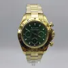 Gold Case+Green Dial