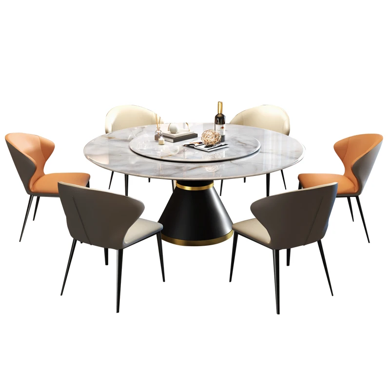Foshan fabbrica tavolo da pranzo sedia Set di marmo moderno tavolo