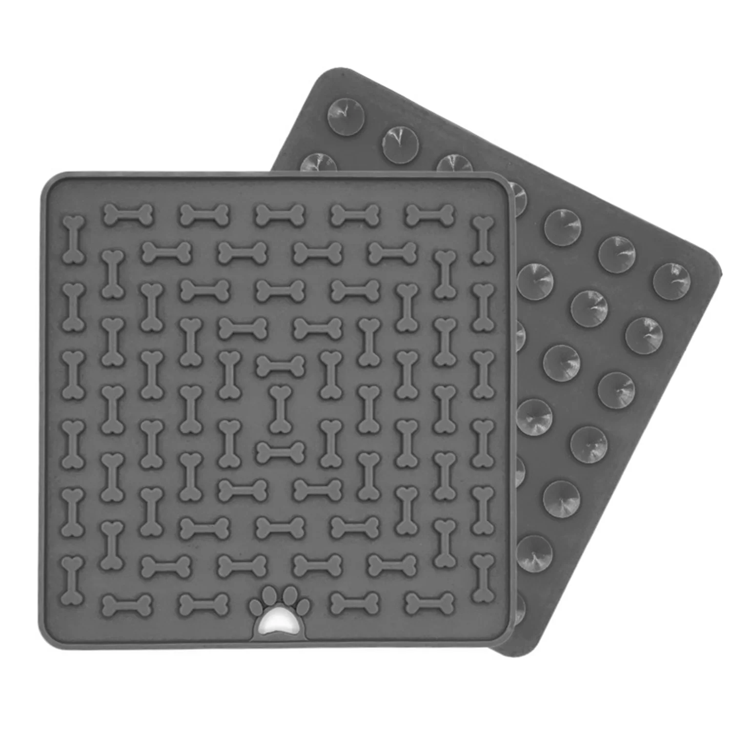 Slow Food Bowls Lick Mat Training Plate Food Grade Silicone Dogs Slow