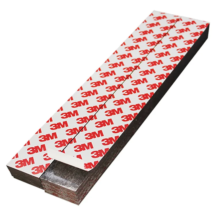 magnetic strips with adhesive backing magnetic