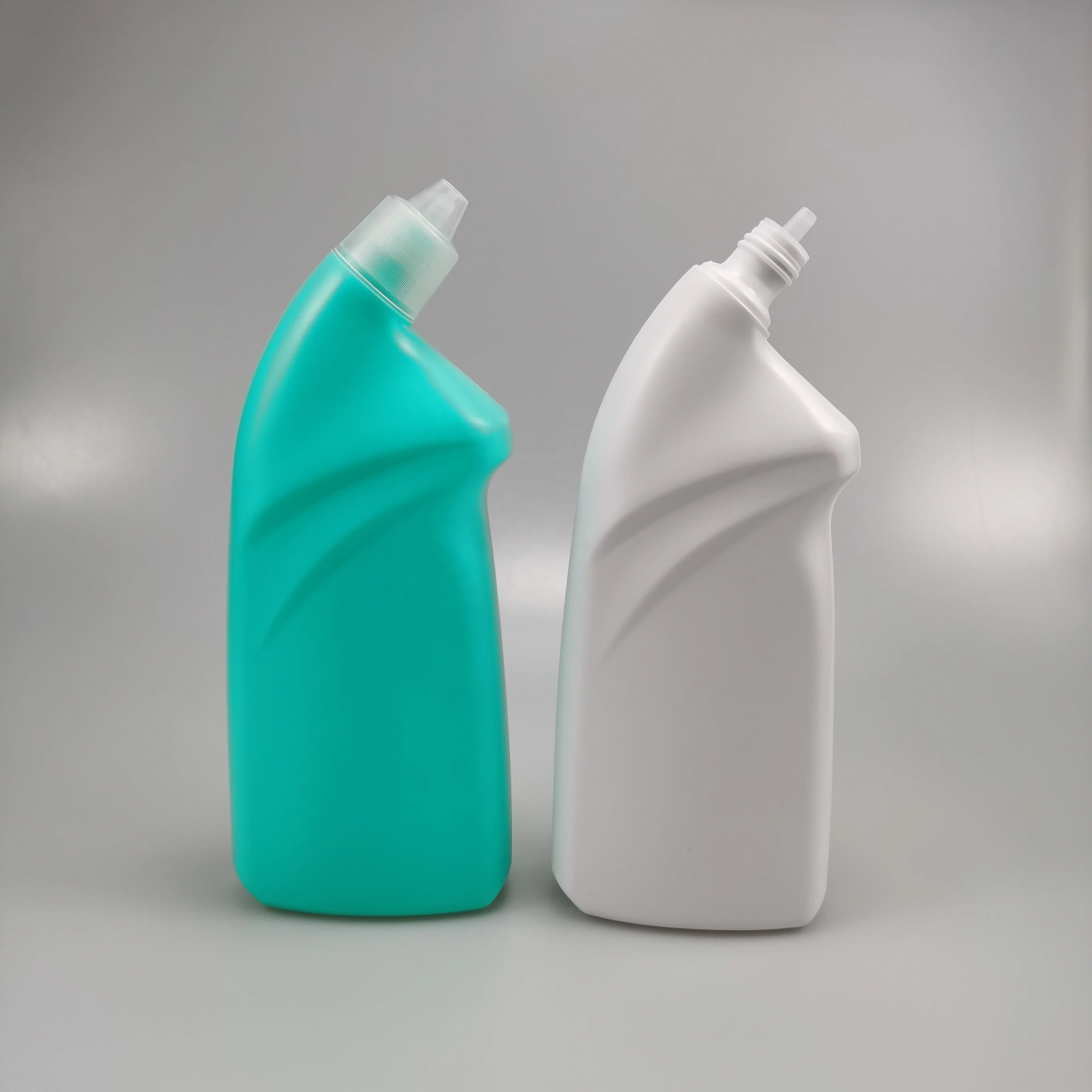 700ml Empty Refillable HDPE Toilet Cleaner Bottle for Toilet Bowl Detergent