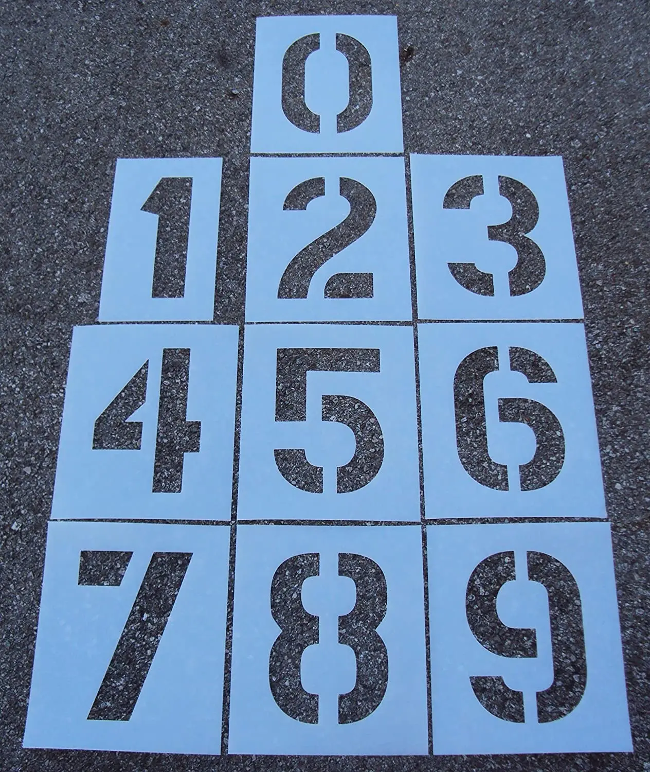 Parking Lot And Pavement Stencil Paint Stencil For Road Marking Large