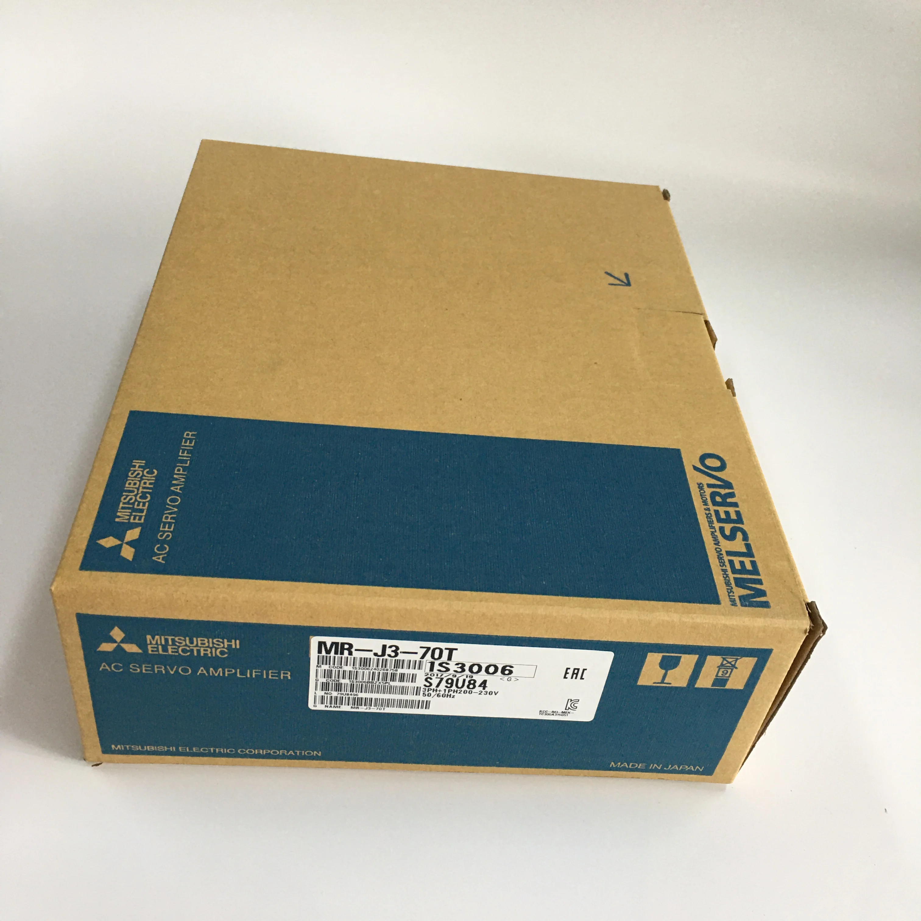 Mitsubishi AC servo amplifier MR-J3-70T