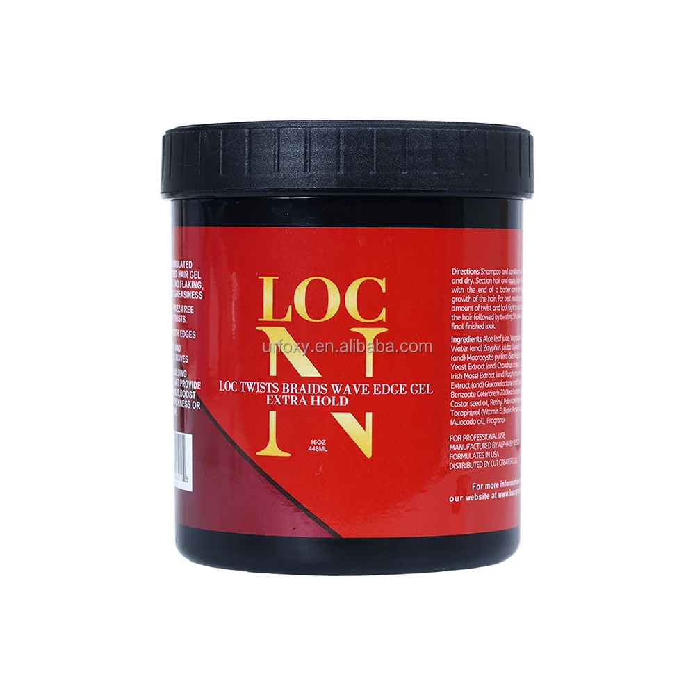 Private Label Braiding Gel Extra Hold Strong Hold Loc Gel Wholesale Edge Control Styling Braid Gel