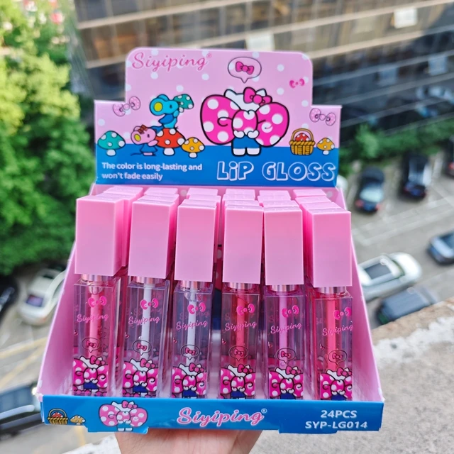 Beautiful  Cake for 6 Color Multi Color Cake  Moisturize Lip Balm Set