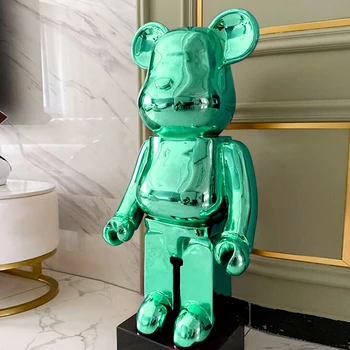 Custom Made Fiberglass Cartoon Resin Bearbrick Statue - China Bearbrick  100% and Bearbrick Large price