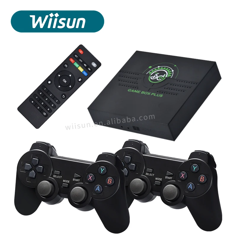 J V6 Game Box - 64GB Dual System TV Console with 10000+ Games