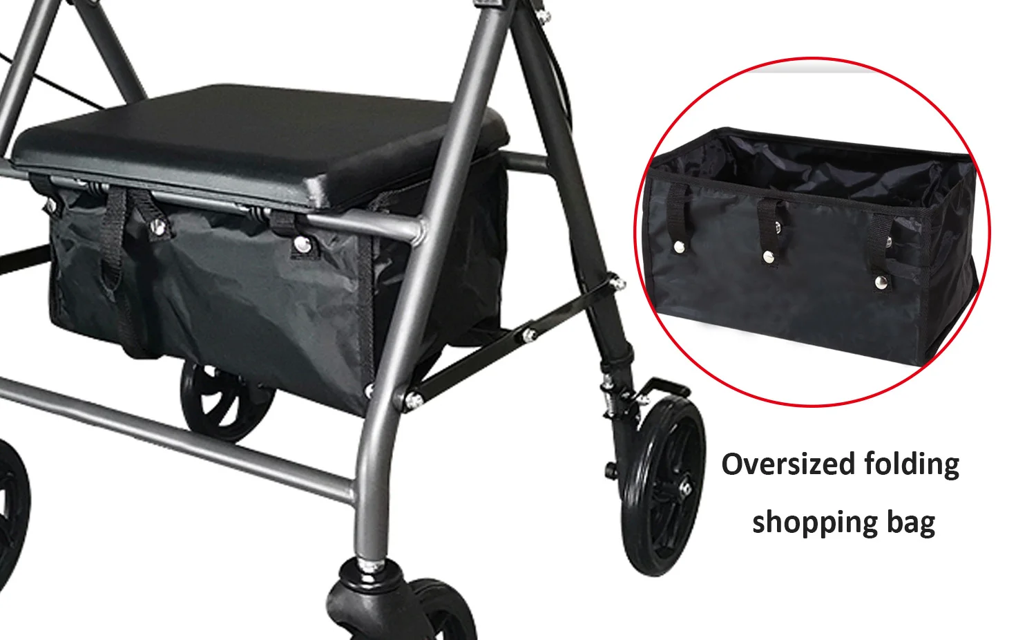 Proper Price Portable Walker Adjustable Height Frame Adjustable Walker for Seniors manufacture