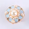 Pearl light blue flower