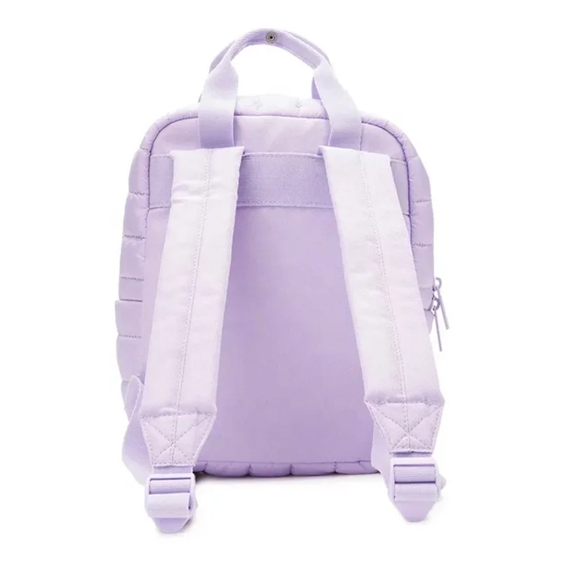Changrong Custom Women's Puffer Bag Print Quilted Mini Backpack - Buy ...