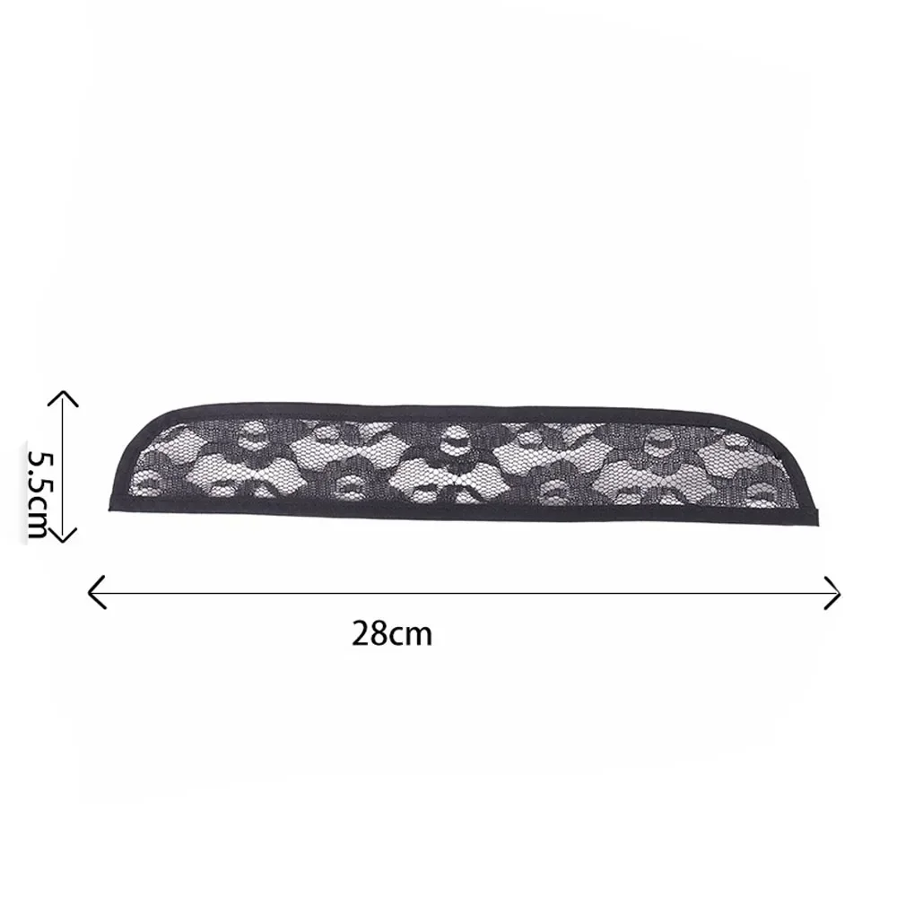 10 pcs bag Swiss Lace Net Make Clips Hair Extension Ponytail Toppers Rose Nets Cornrow Caps Wig Accessories_voghion.com